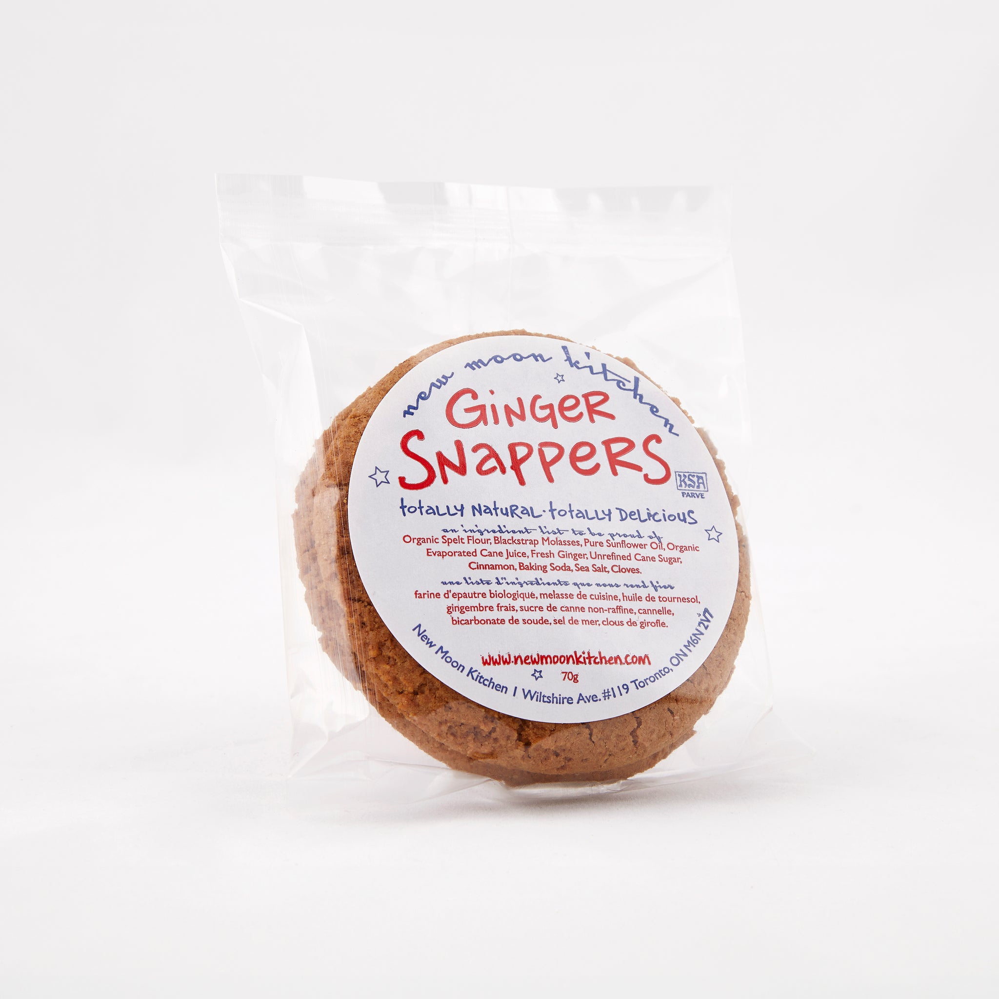 Ginger Snapper Cookie 2-Pack